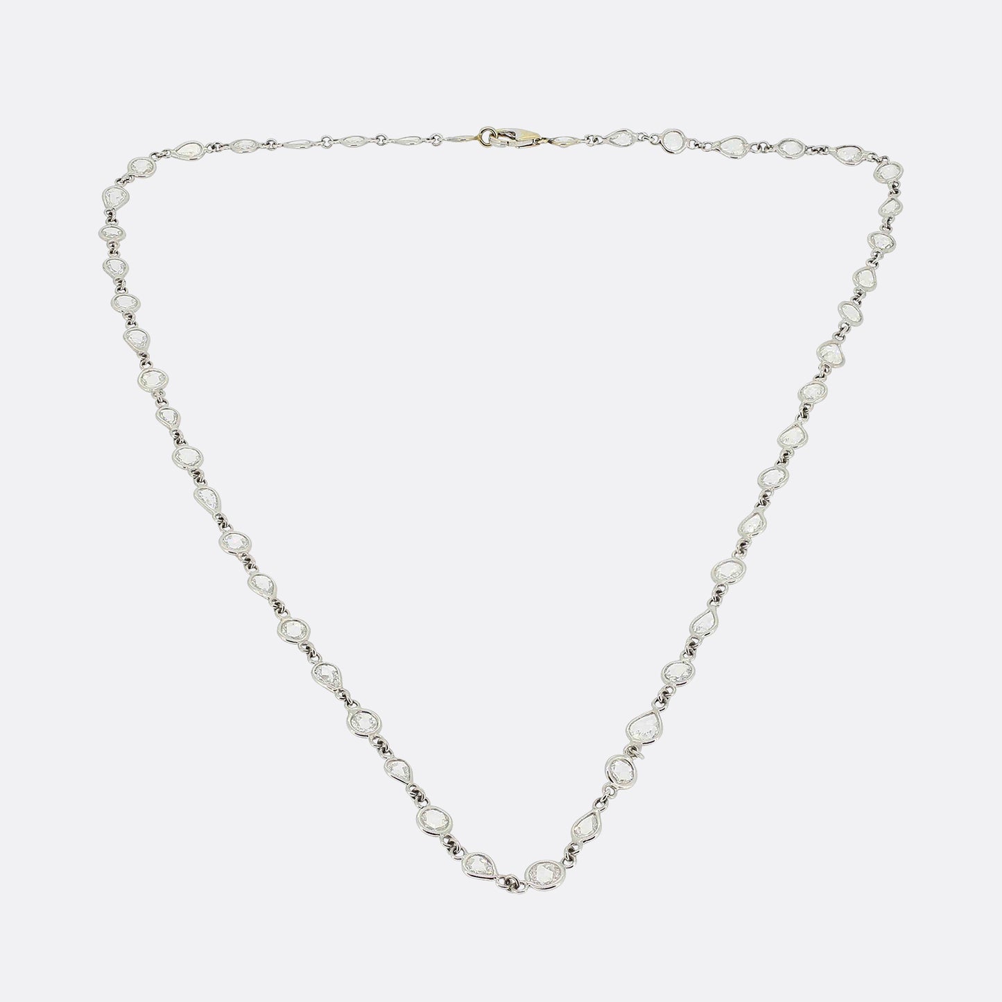 5.36 Carat Diamonds By The Yard Necklace