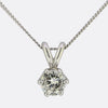 0.50 Carat Diamond Solitaire Pendant Necklace
