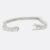 6.97 Carat Baguette Cut Diamond Bracelet