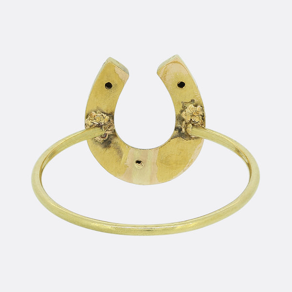 Victorian Horseshoe Ring