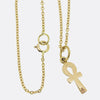 Vintage Egyptian Ankh Pendant Necklace