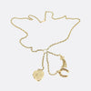 Vintage Horsehoe and Heart Charm Necklace