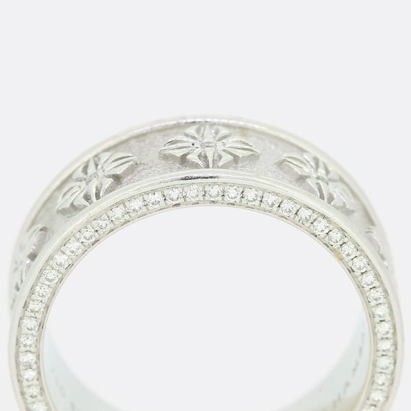 Shamballa Jewels Diamond Full Eternity Band Ring Size R