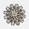 Victorian 4.0 Carat Diamond Flower Cluster Ring