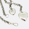 Vintage Heart Charm Necklace