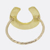 Victorian Pearl Horseshoe Ring