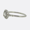 Vintage Diamond Halo Ring