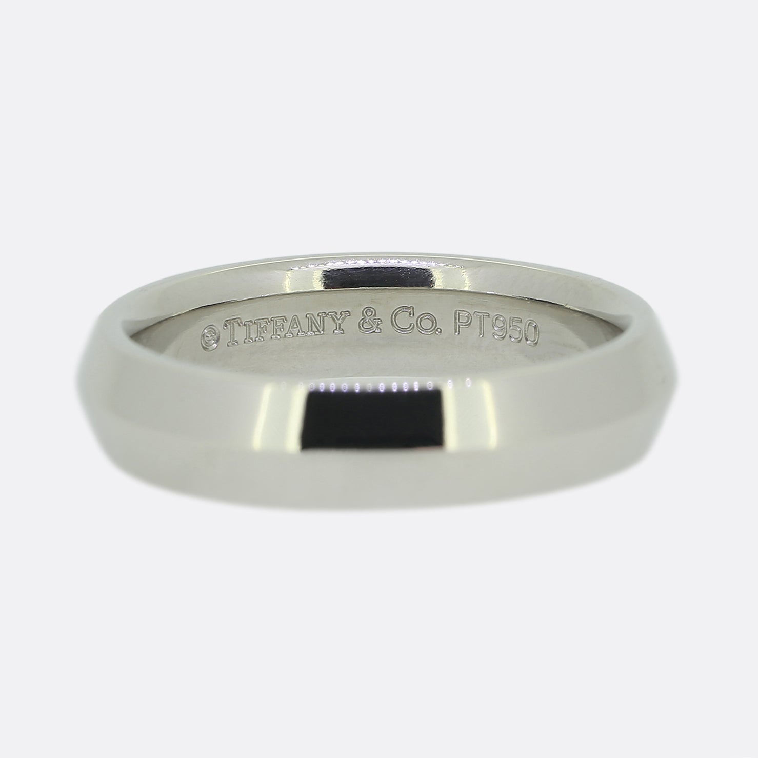 Tiffany & co pt950 ring sales