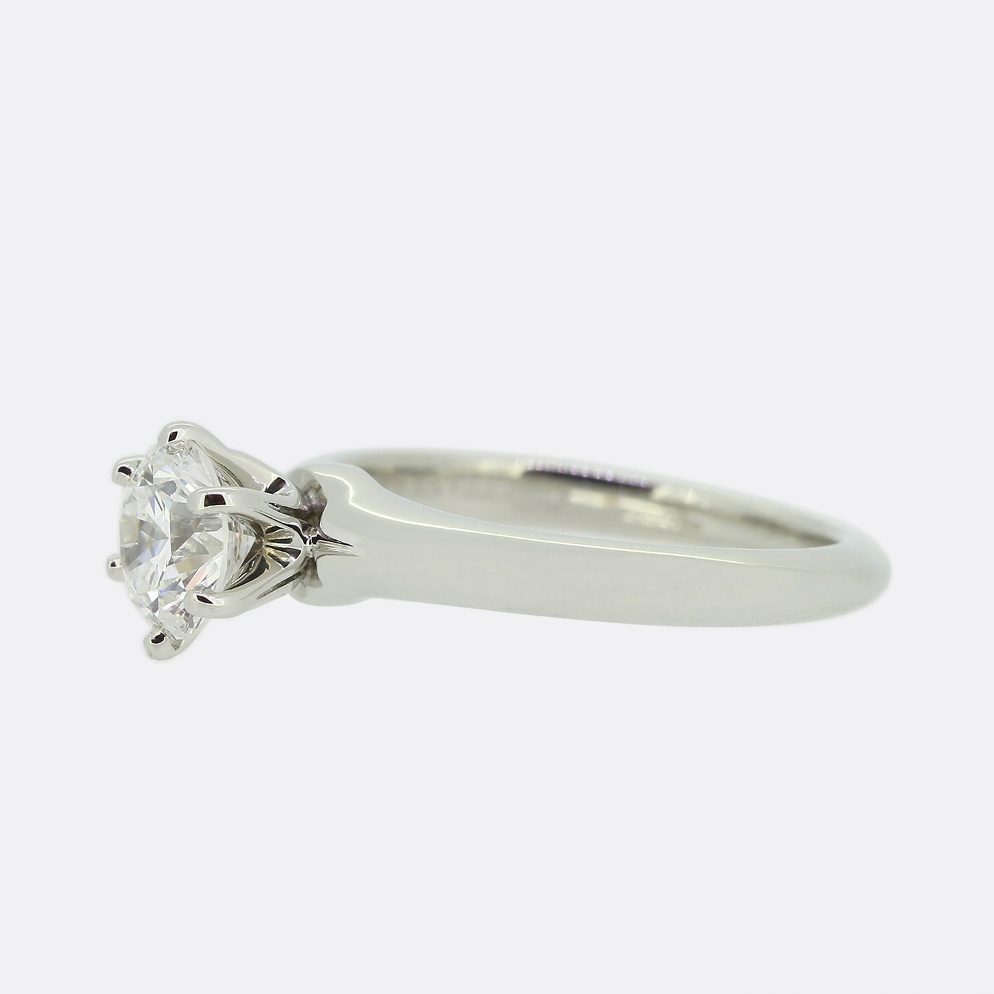Tiffany & Co. 0.83 Carat Diamond Engagement Ring