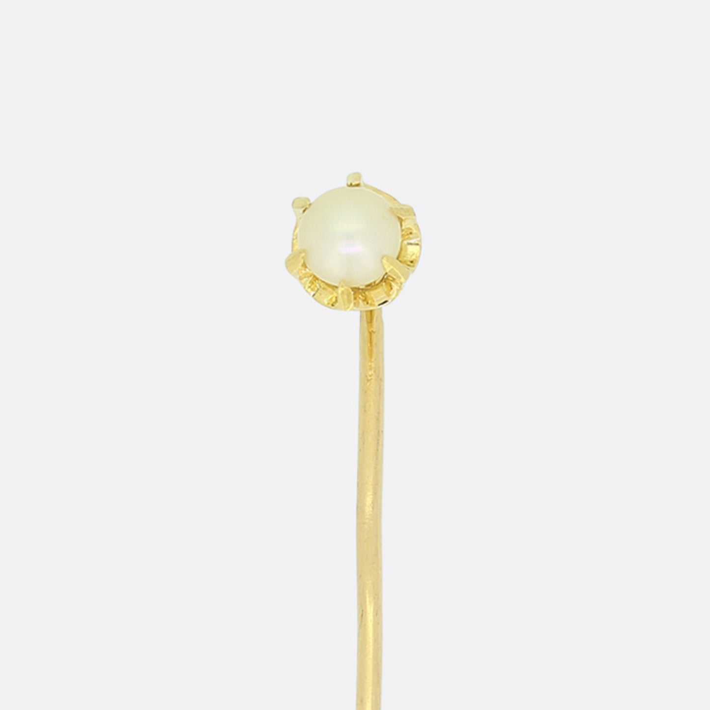 French Antique Pearl Stick Pin
