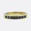Vintage Sapphire Band Ring