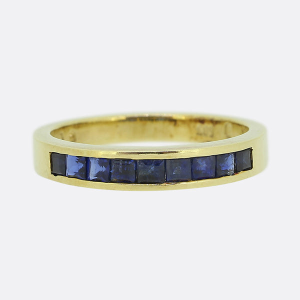 Vintage Sapphire Band Ring
