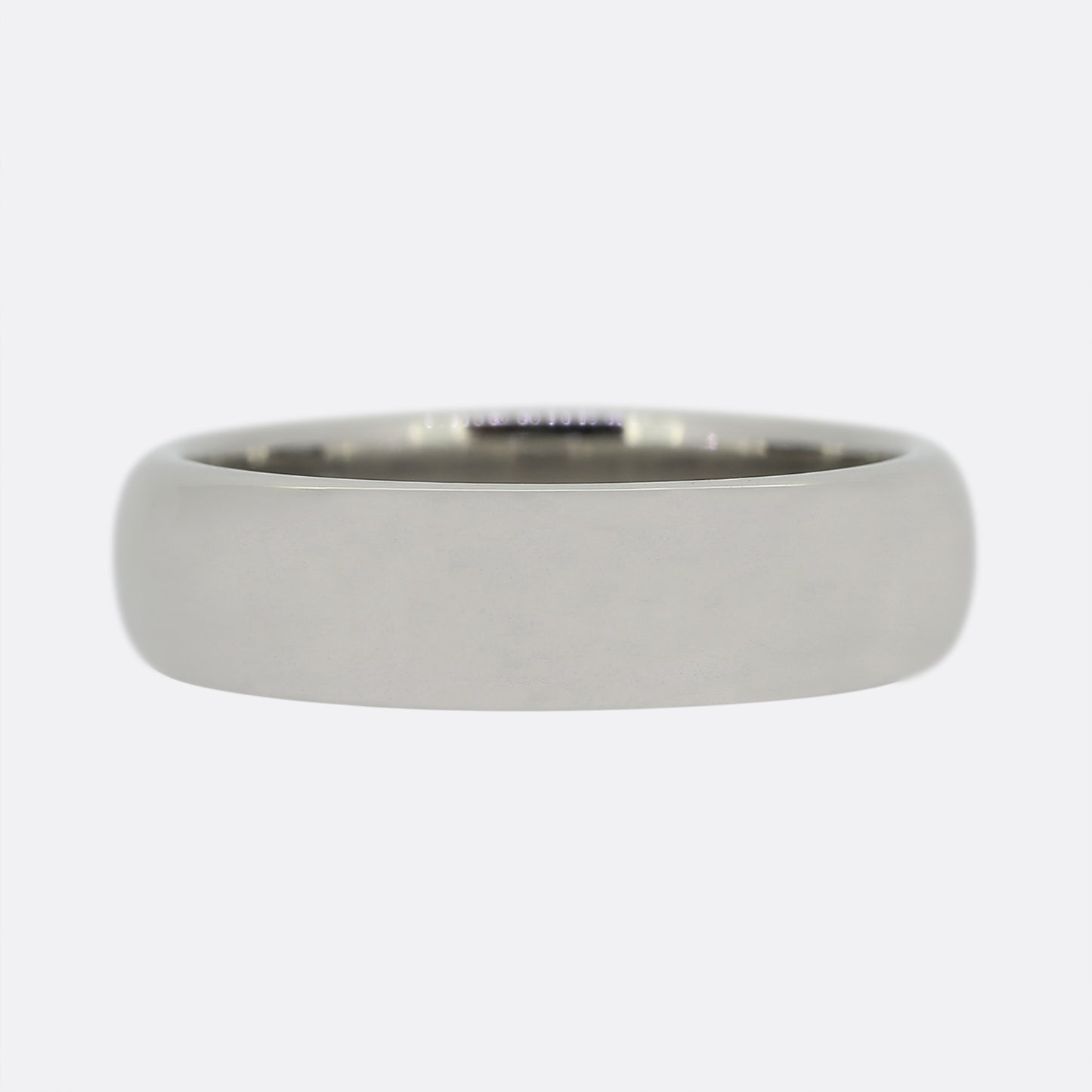 Tiffany and Co. Platinum 6mm Band Ring Size S (60)