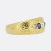 Victorian Sapphire and Diamond Five Stone Ring