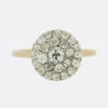 Old Cut Diamond Cluster Ring