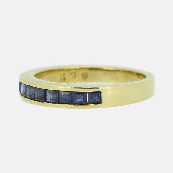 Vintage Sapphire Band Ring