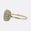 Old Cut Diamond Cluster Ring