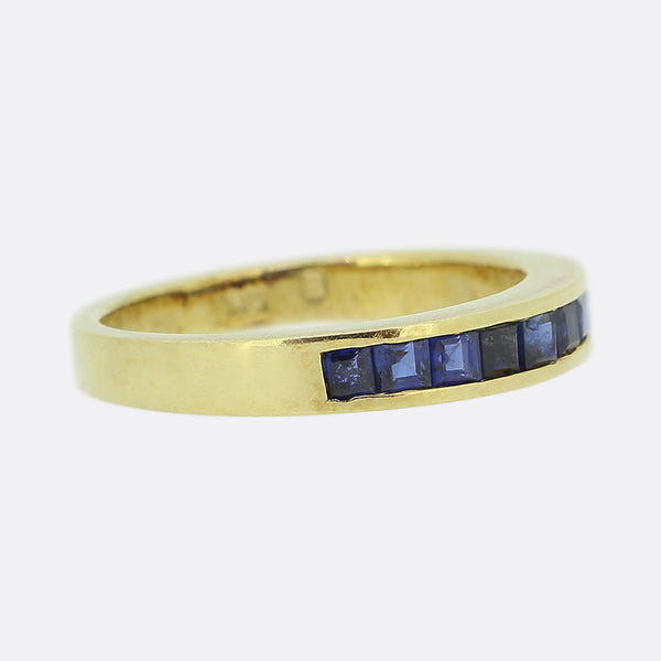 Vintage Sapphire Band Ring