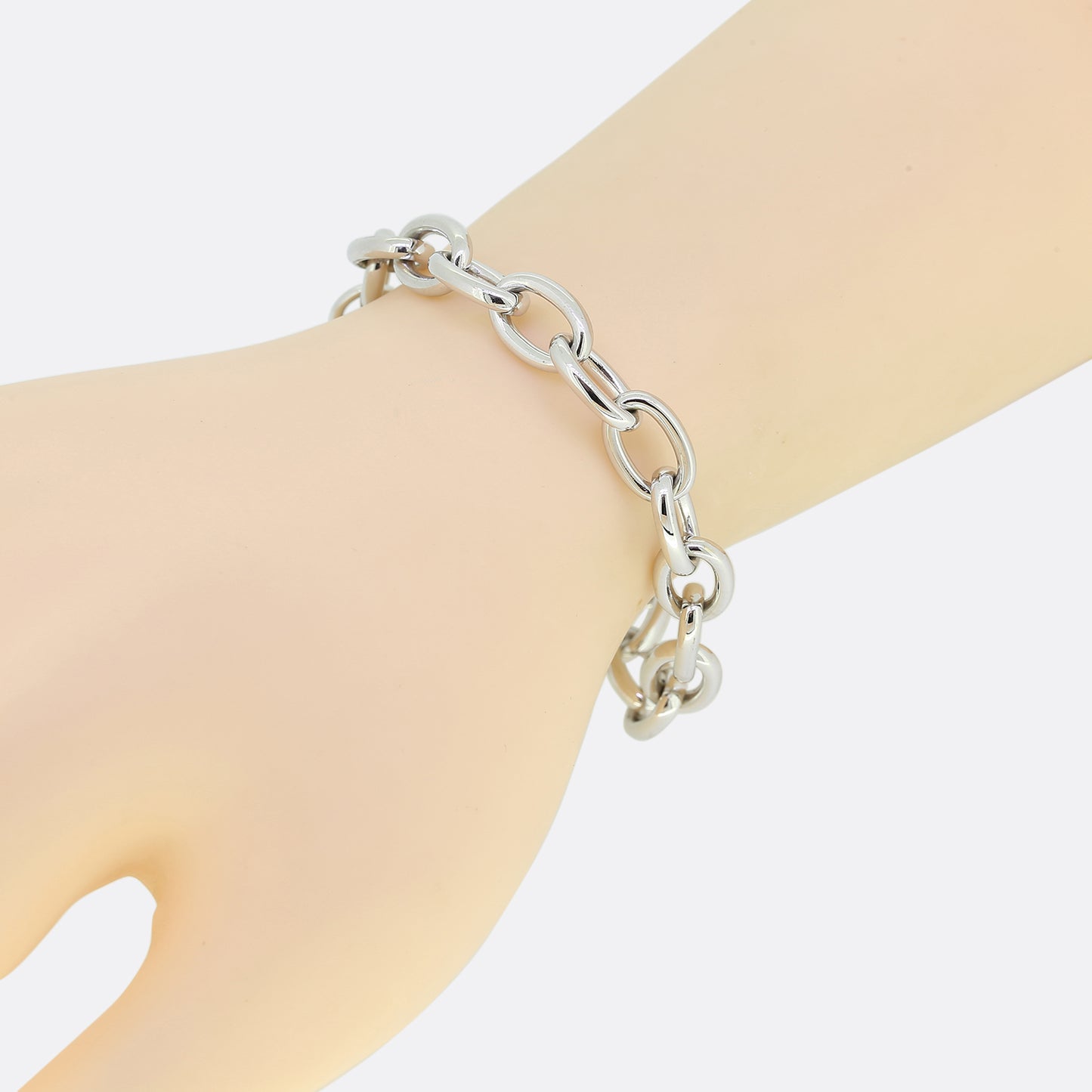 Theo Fennell Outline Large Link Charm Bracelet