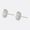Wempe 0.84 Carat Emerald Cut 'One' Diamond Stud Earrings