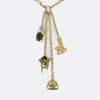 Vintage Green With Envy Charm Necklace