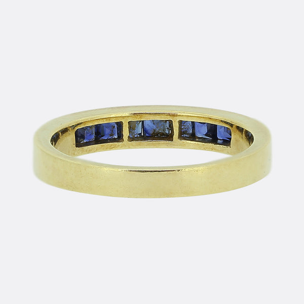 Vintage Sapphire Band Ring