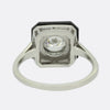 Art Deco Style Diamond and Onyx Ring