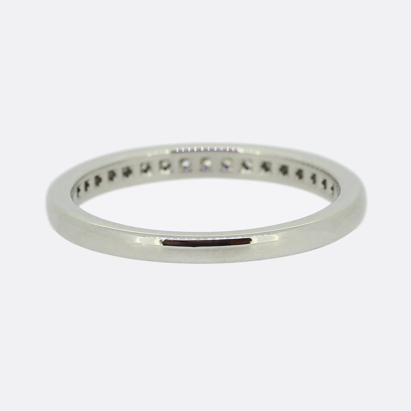 Tiffany & Co. 0.17 Carat Diamond Half Eternity Ring