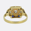 Art Deco Sapphire and Diamond Ring