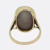 Antique Carved Agate Cameo Ring