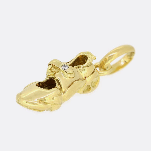 Links of London Diamond Set Trainer Charm