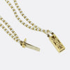 Vintage Cultured Pearl Double Row Necklace and Diamond Clasp