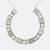 3.00 Carat Diamond Horseshoe Necklace