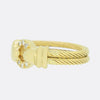 Diamond Rope Double Band Ring