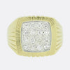 Vintage 0.48 Carat Diamond Cluster Ring