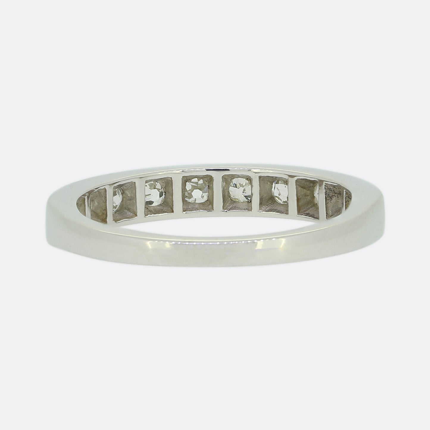 Vintage 0.40 Carat Diamond Eternity Ring Size O