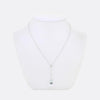 Tiffany & Co. Aquamarine Drop Pendant Necklace