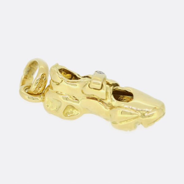Links of London Diamond Set Trainer Charm