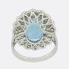 6.00 Carat Aquamarine and Diamond Cocktail Ring