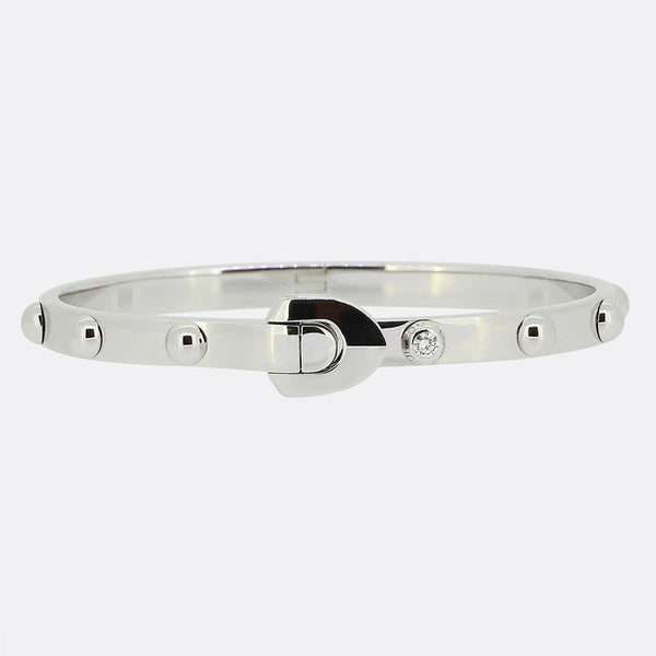 Louis Vuitton Diamond Clous Bangle Size 16