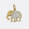 Pavé Diamond Set Elephant Pendant