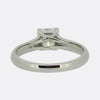 Tiffany & Co. 0.88 Carat Lucida Cut Diamond Solitaire Ring