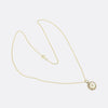 Victorian Pearl and Diamond Pendant Necklace