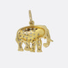 Pavé Diamond Set Elephant Pendant