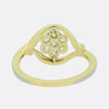 Vintage Old Cut Diamond Cluster Ring
