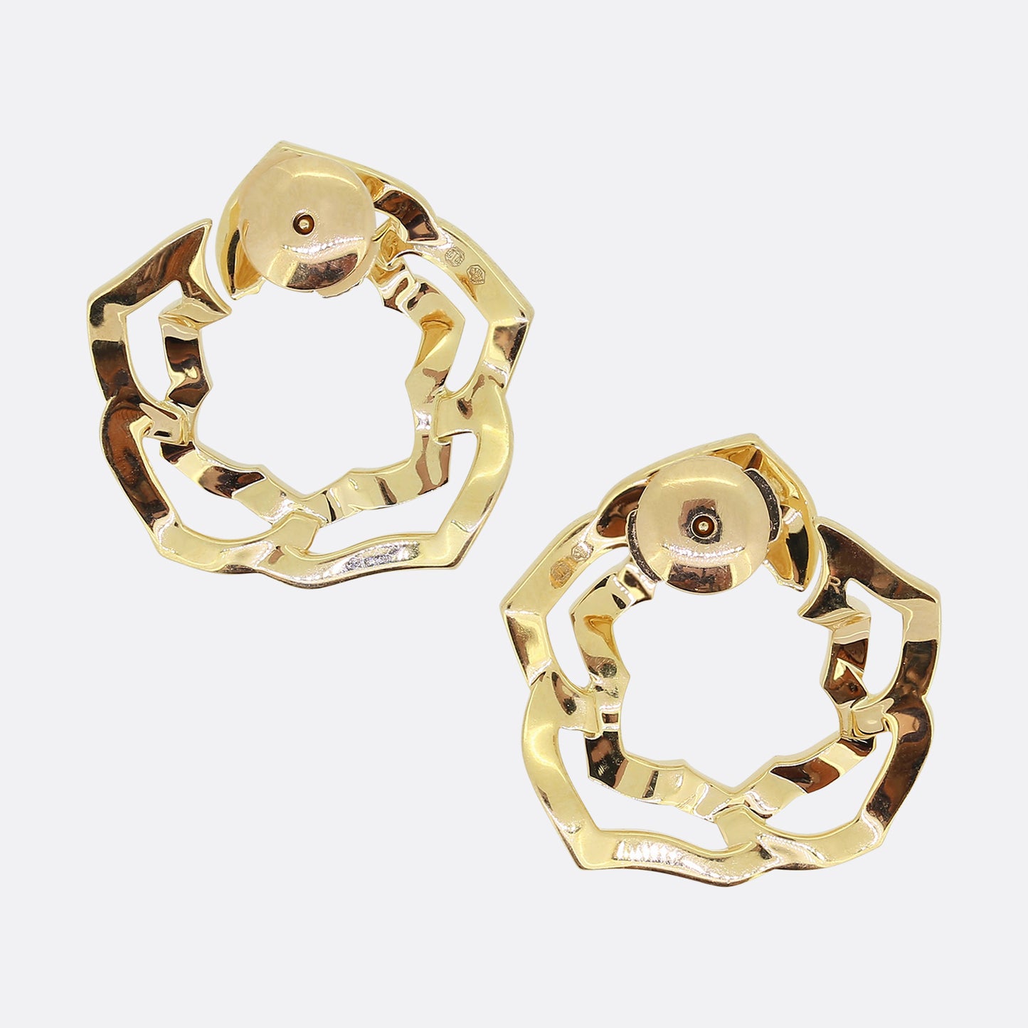 Piaget Diamond Rose Earrings
