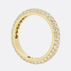 Cartier Pavé 1.25 Carat Diamond Etincelle Eternity Band Ring Size N (54)