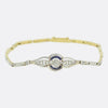 Art Deco Sapphire and Diamond Bracelet