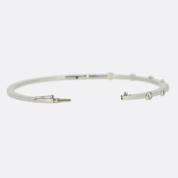 0.70 Carat Brilliant Cut Diamond Bangle