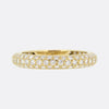 Cartier Pavé 1.25 Carat Diamond Etincelle Eternity Band Ring Size N (54)